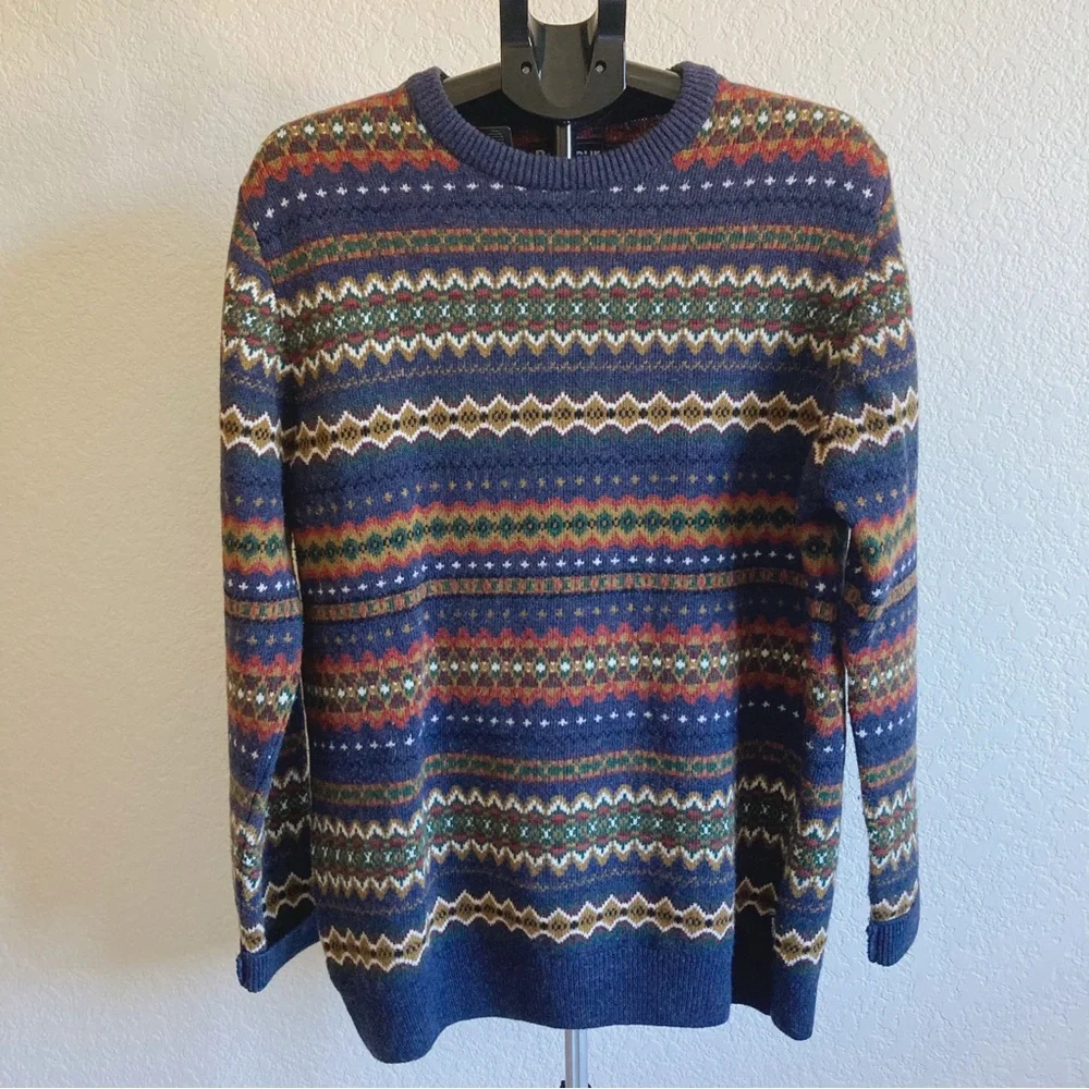 Barbour Fair Isle Wool Sweater - Picture 2 of 10